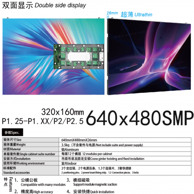 640480SMP双面显示